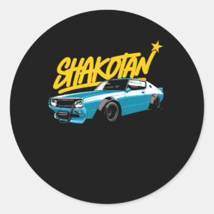 Shakotan Racing Runder Aufkleber