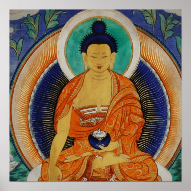 Shakyamuni Thangka Poster (Vorne)