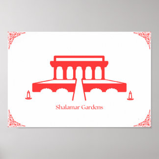 Shalimar Garden Lahore | Poster de Shalamar Garden