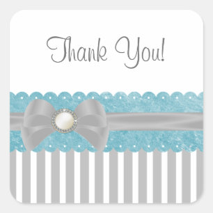 Shalizar Dreaming Baby Dusche Danke Sticker