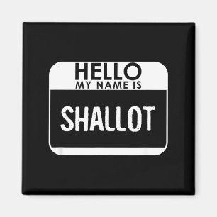Shallot-Kostüm-Shirt Lustiges Einfaches Halloween- Magnet