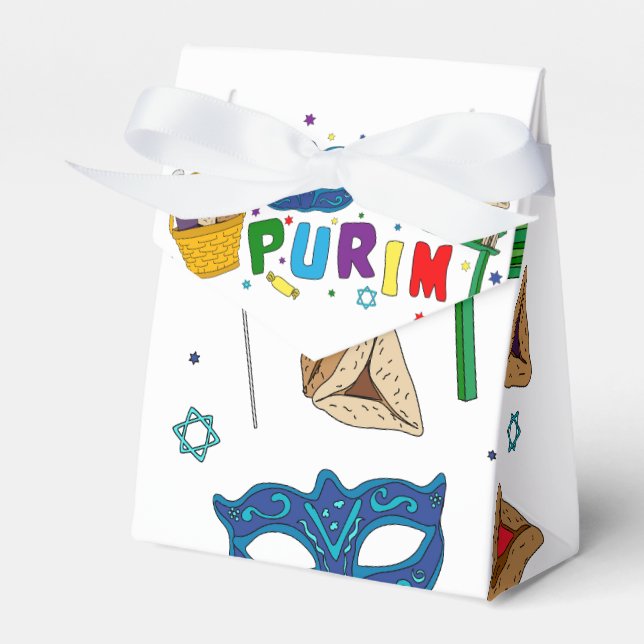 Shaloch Manot Bags Geschenkschachtel (Vorderseite)
