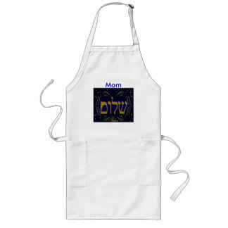 Shalom a personnalisé le modèle du tablier du long
