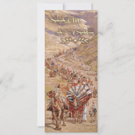 Shalom à Pesach. Carte de voeux Pessin d'Art