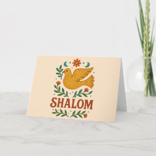 Shalom Dove Peace Earth Karte