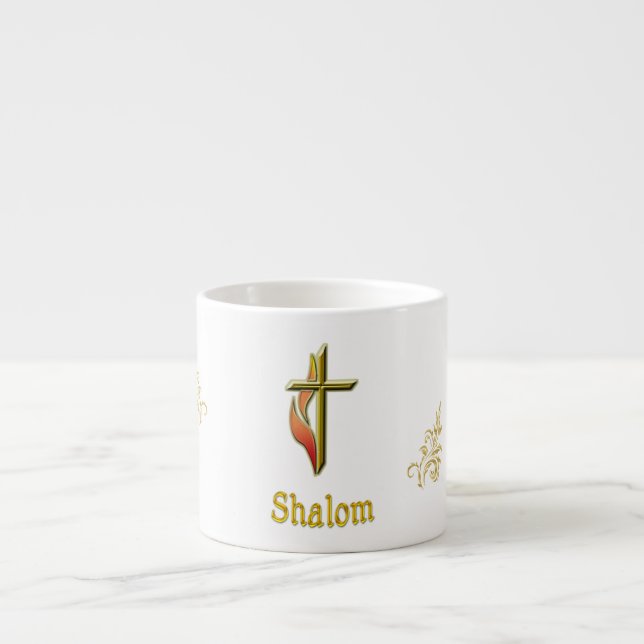 Shalom Espressotasse (Vorderseite)