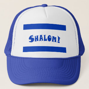 Shalom Flagge von Israel Truckerkappe