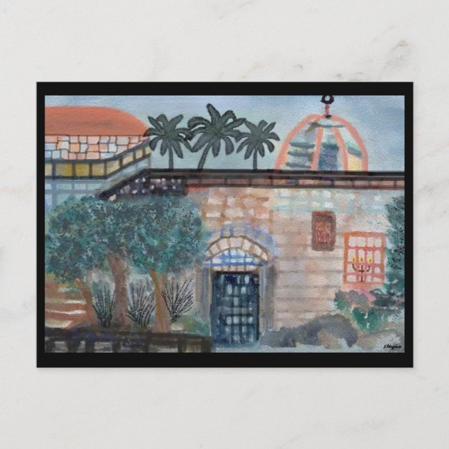Shalom Israel Postcard Postkarte (Vorderseite)