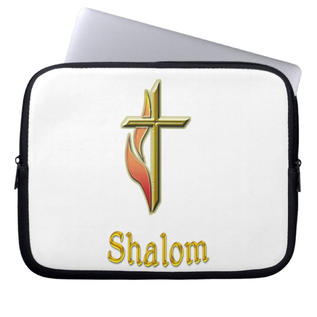 Shalom Laptopschutzhülle (Vorderseite)