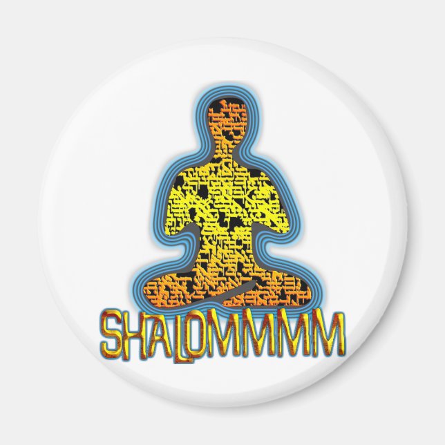 Shalom Magnet (Vorne)