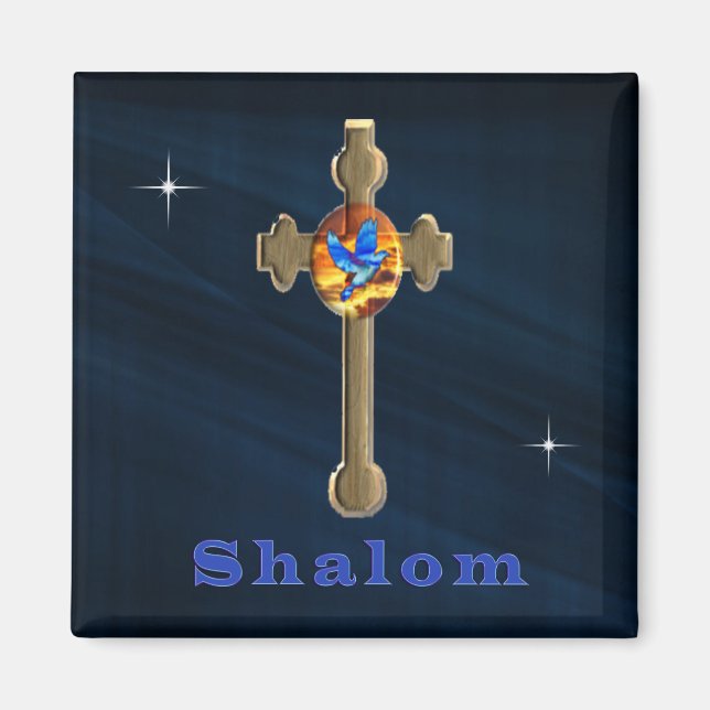Shalom Magnet (Vorne)