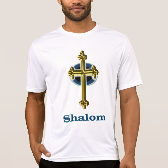Shalom mens T - Shirt (Vorderseite)