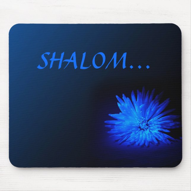 SHALOM… Religiöses mousepad (Vorne)