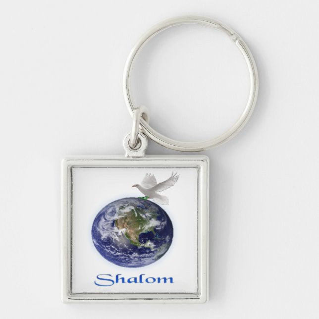 Shalom Schlüsselanhänger (Vorne)