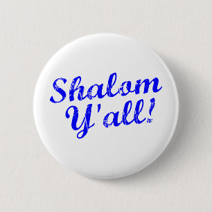 Shalom Sie! Button