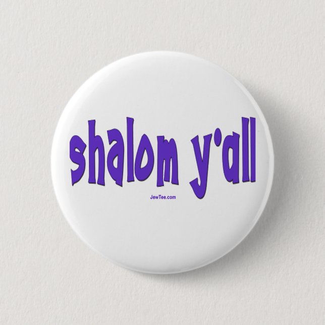 SHALOM SIE GESCHENKE BUTTON (Vorderseite)