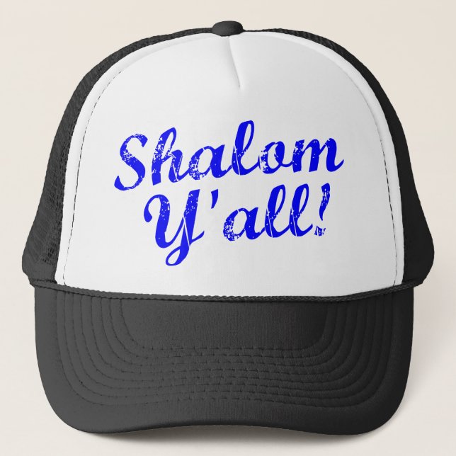 Shalom Sie! Truckerkappe (Vorderseite)