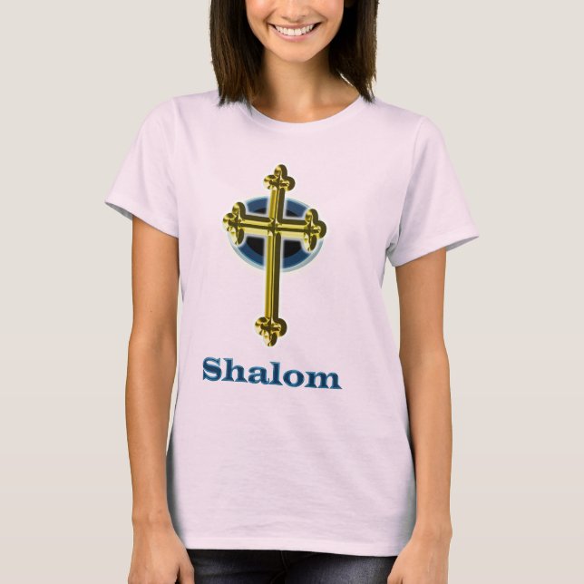 Shalom T-Shirt (Vorderseite)