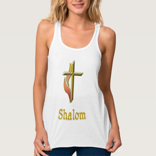 Shalom Tank Top (Vorderseite)