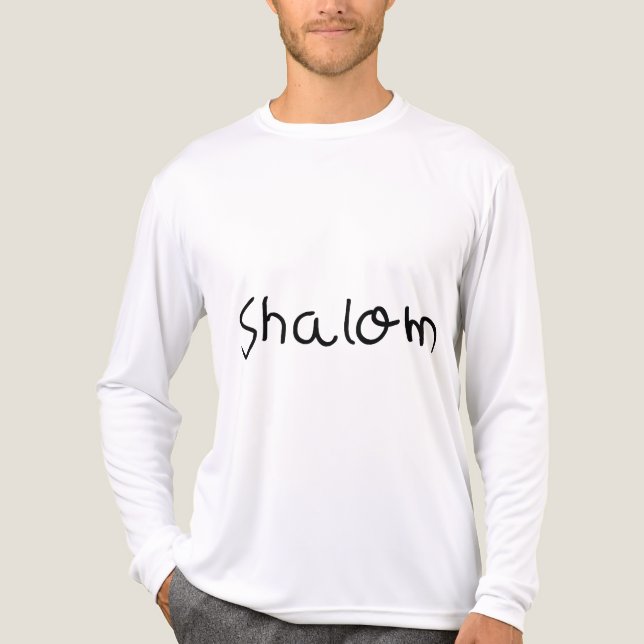 Shalom Tri-Blend Shirt (Vorderseite)