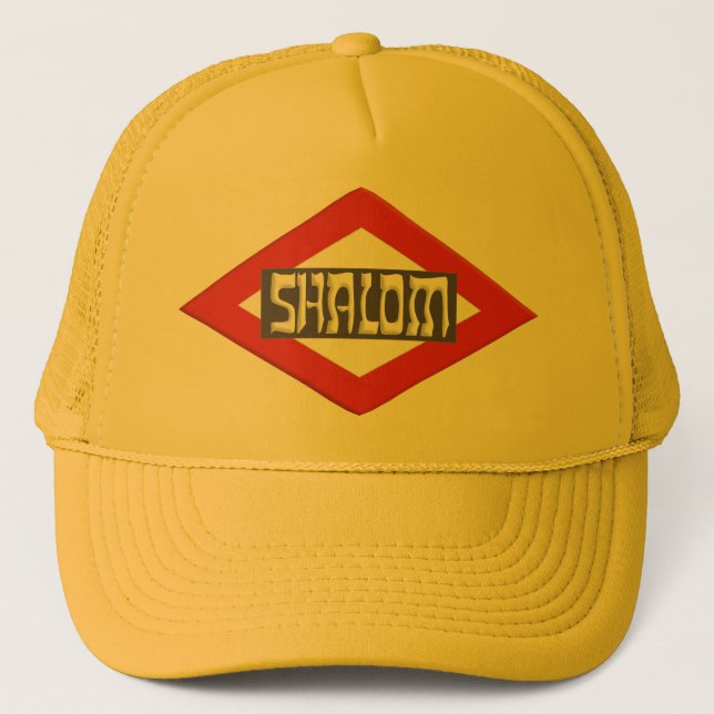 Shalom Truckerkappe (Vorderseite)
