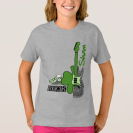 Sham Rock. Musik Thema St. Patrick's Day T-Shirt
