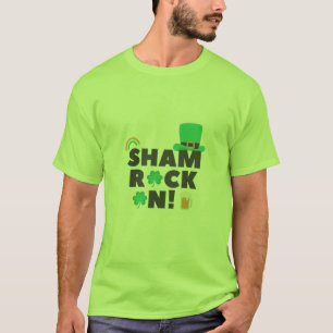 "SHAM ROCK N ! " T-SHIRT D'HOMME