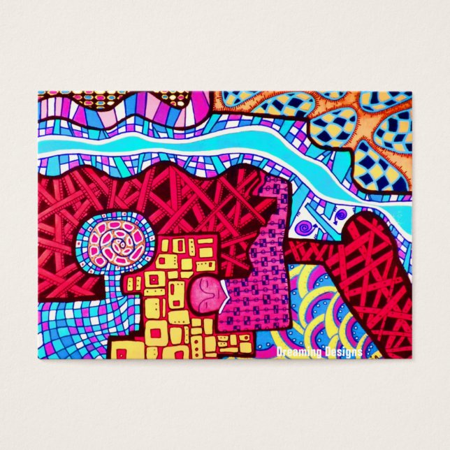 Shaman à fleurs et conceptions de rêve (Devant)