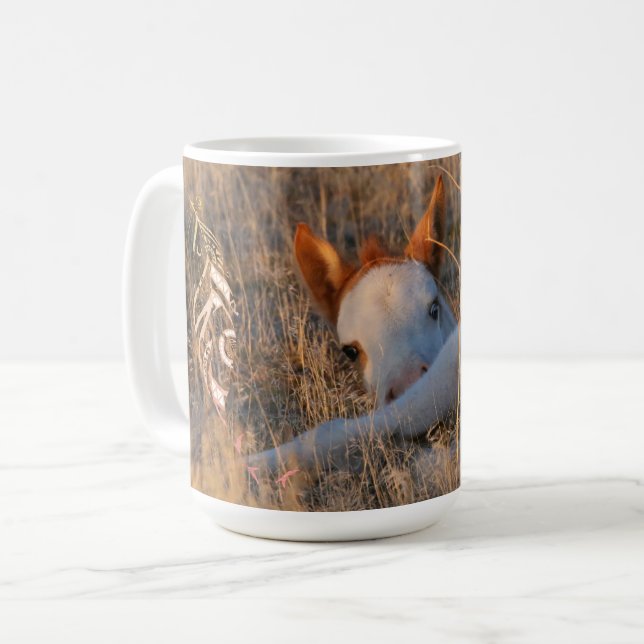 Shaman Filly Keramik Tasse (Vollbild) (Vorderseite Links)