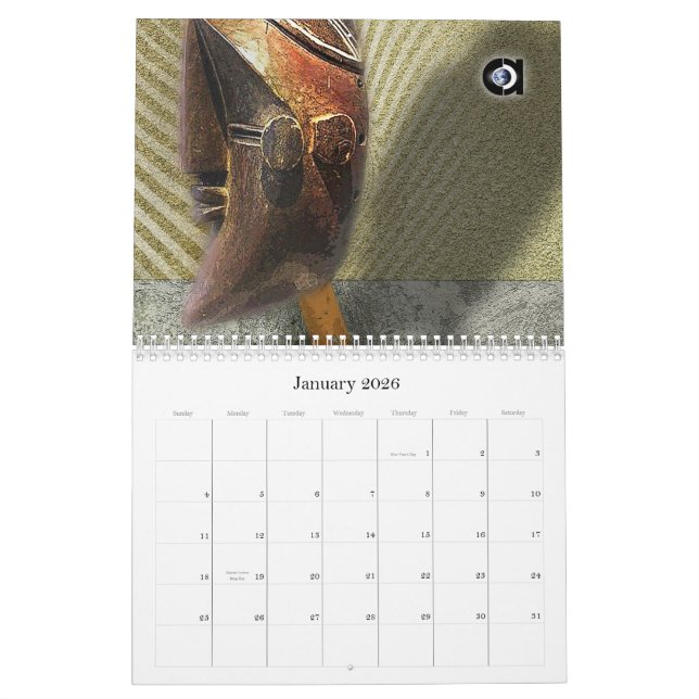 SHAMAN-GEIST-KALENDER KALENDER (Jan 2026)