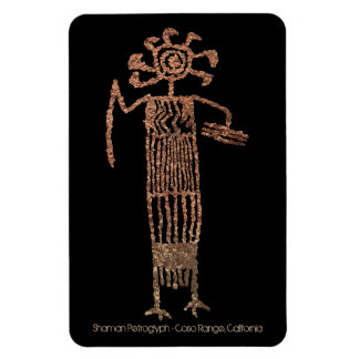 Shaman Petroglyph Magnet