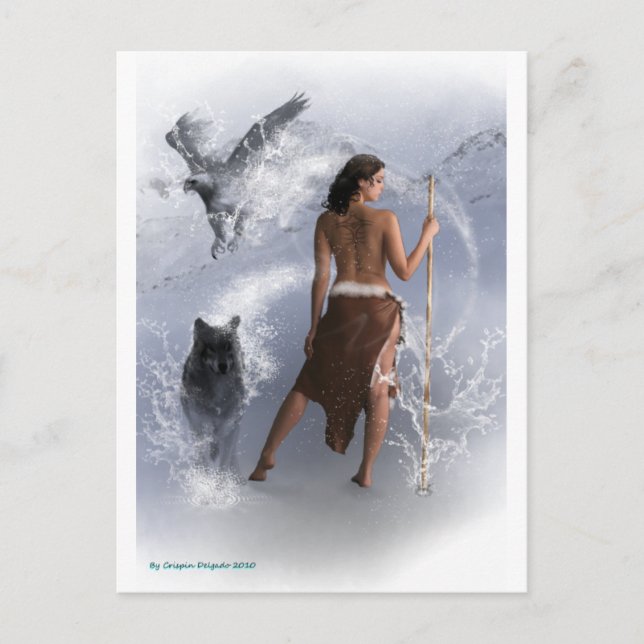 Shaman Post Card Postkarte (Vorderseite)