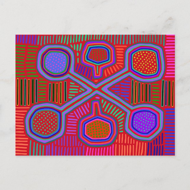 Shaman Ritual Spirits Postkarte (Vorderseite)