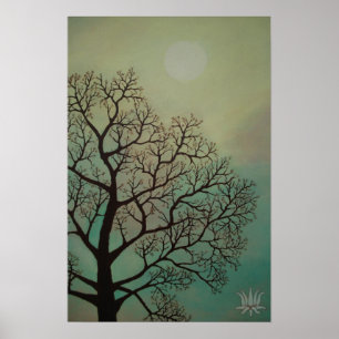 Shaman Tree Print Poster