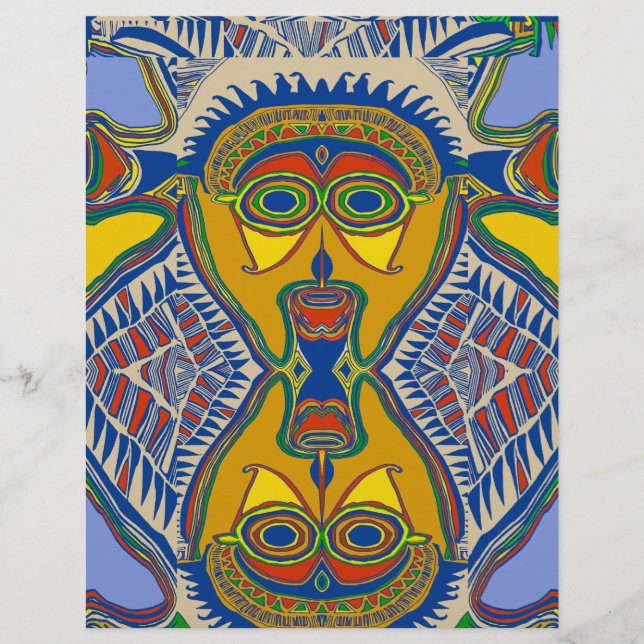 Shaman Tribal Mask (Vorderseite)