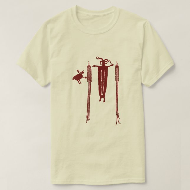 Shaman und Geistführer T-Shirt (Design vorne)