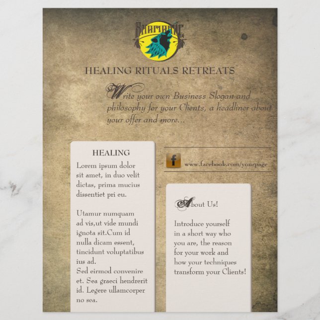 SHAMANIC - FLYER (Vorne)