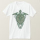 Shamanic Meeresschildkröte-Symbol + Ihre Ideen T-Shirt (Design vorne)
