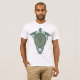 Shamanic Meeresschildkröte-Symbol + Ihre Ideen T-Shirt (Vorne ganz)