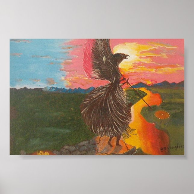 Shamans Eagle Spirit Poster (Vorne)