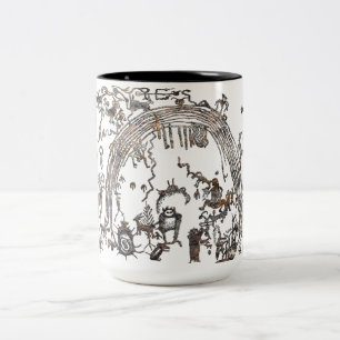 Shamans Panel Zweifarbige Tasse
