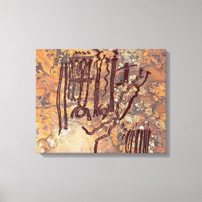 Shamans und Geist Leinwanddruck (Vorderseite)