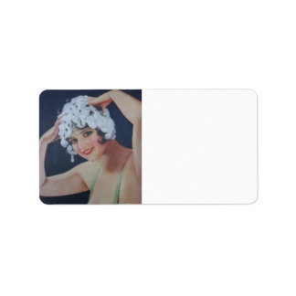 Shampoo Day Adressaufkleber