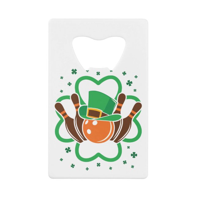 Shamrock Bowling Bowler St. Patricks Day (Devant)