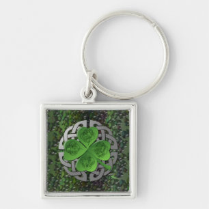 Shamrock – Celtic Knot – 4 Evangelists Schlüsselanhänger