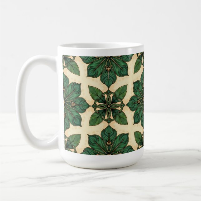 Shamrock Celtic Knot Mug (Gauche)