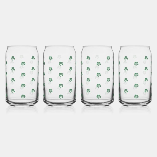 Shamrock de style d'aquarelle Slainte Lucky Shot (Dos)