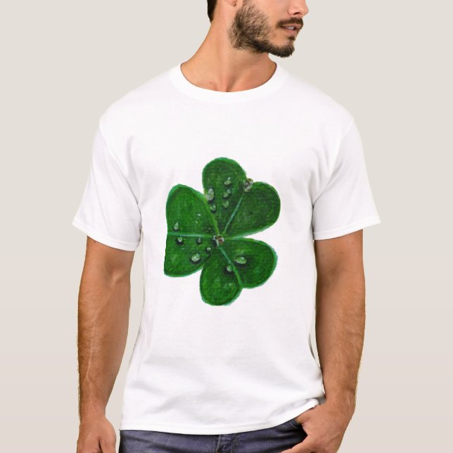 Shamrock Dewdrops ا T-Shirt (Vorderseite)