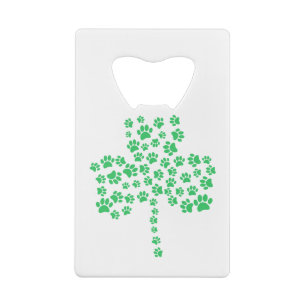 Shamrock Empreinte de patte de chien