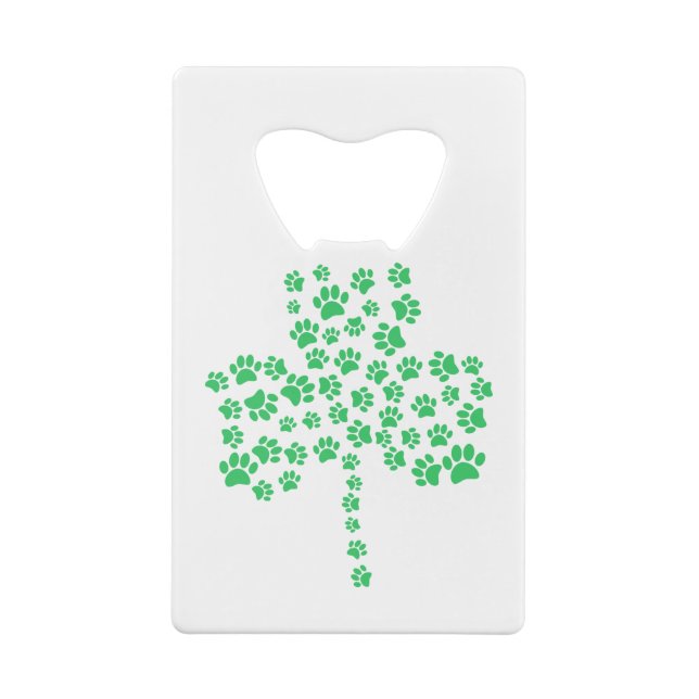 Shamrock Empreinte de patte de chien (Dos)